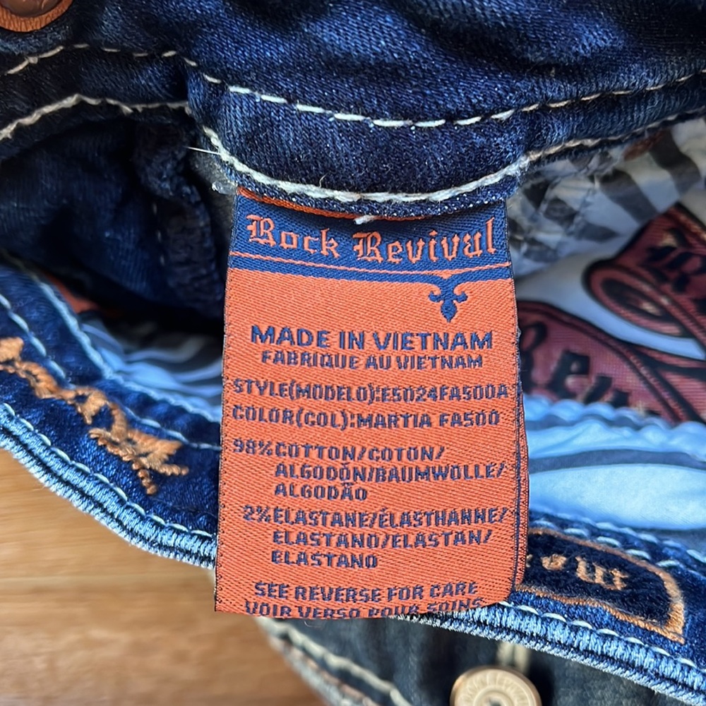 ROCK REVIVAL Martia Ankle Skinny Jeans - Picture 10 of 10